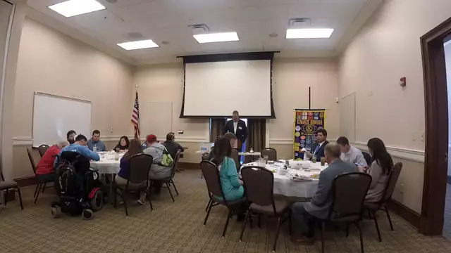 Fun Club Nonprofit Kiwanis Lunch Meeting Presentation