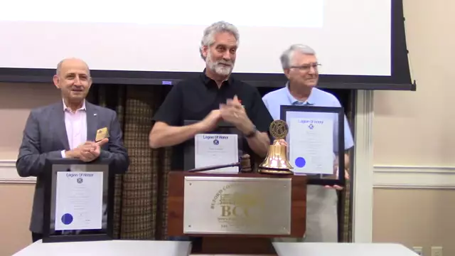 Legion Of Honor Kiwanis Awards Presentation