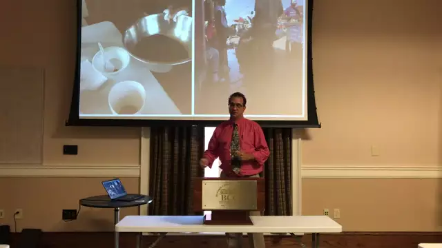 Doug Durham supporting  Haiti Children Kiwanis Presentation